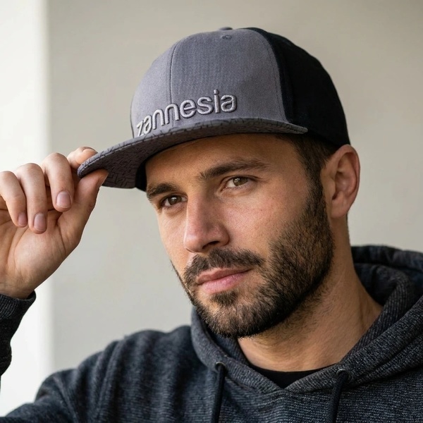 Zamnesia Snapback Cap Cinzento