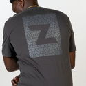 T-shirt gráfica Zamnesia Icon | Cinzenta