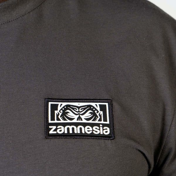 T-shirt gráfica Zamnesia Icon | Cinzenta