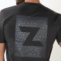 T-shirt gráfica Zamnesia Icon | Cinzenta