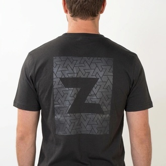 T-shirt gráfica Zamnesia Icon | Cinzenta