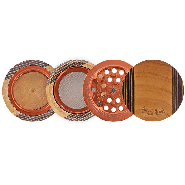 Moinho de alumínio/madeira (Black Leaf)