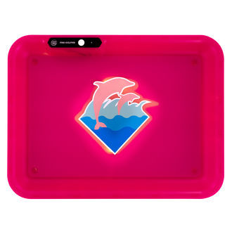 Tabuleiro para enrolar Pink Dolphin (Glow Tray)