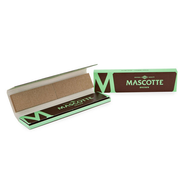 Mascotte Brown Combi Slim Size Papel de enrolar + Filtros