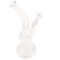 Bong de vidro com duas taças