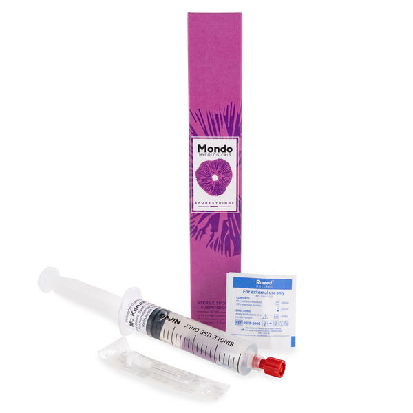 Seringa de esporos Mondo Psilocybe Cubensis McKennaii