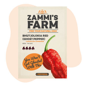 Sementes de Bhut Jolokia (Pimenta Fantasma)