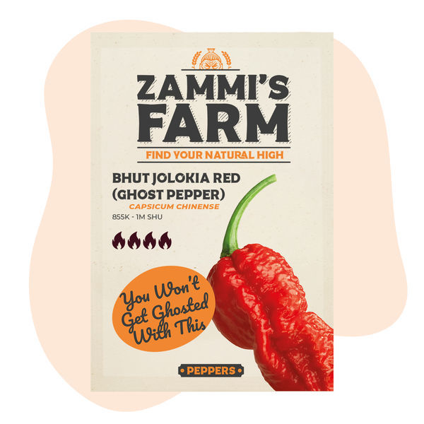 Sementes de Bhut Jolokia (Pimenta Fantasma)