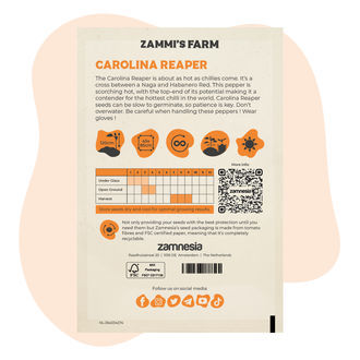 Sementes de Carolina Reaper