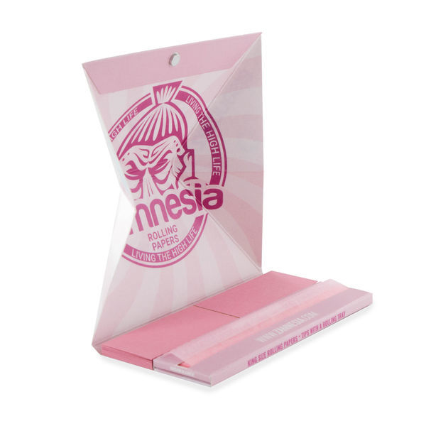 Mortalhas cor-de-rosa “Runtz” Kingsize + Filtros + Tabuleiro (Zamnesia)