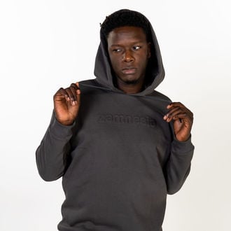 Zamnesia Hoodie com Relevo | Cinzento