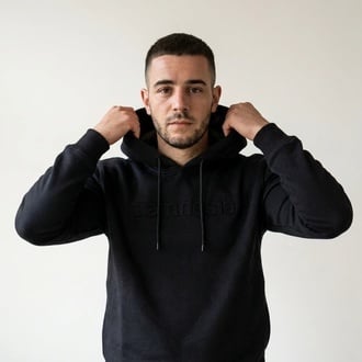 Hoodie Zamnesia Com Relevo | Preto