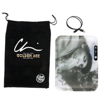 Tabuleiro Rolling Tray da Era Dourada do Hip-Hop (Glow Tray)