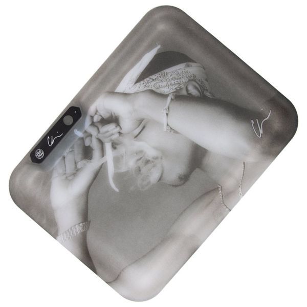 Tabuleiro Rolling Tray da Era Dourada do Hip-Hop (Glow Tray)