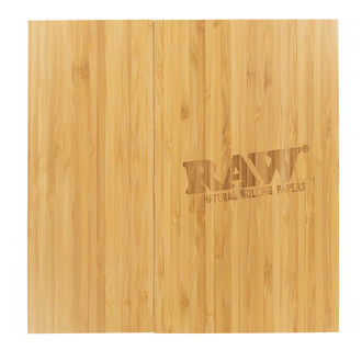 Tabuleiro de bambu triple flip para enrolar (RAW)