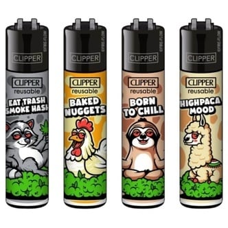 Isqueiro Stoned Animals (Clipper)