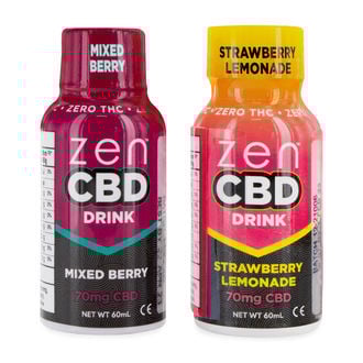 Bebida com infusão de CBD (Zen CBD)