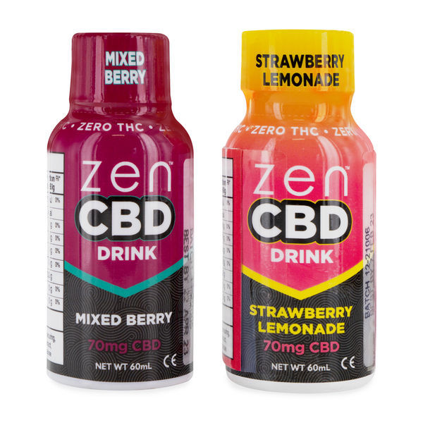 Bebida com infusão de CBD (Zen CBD)
