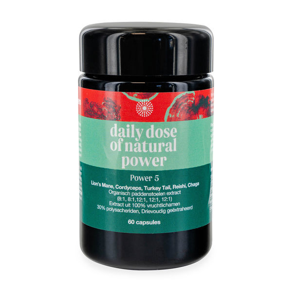Cápsulas de Cogumelos Power 5 (Foodsporen)