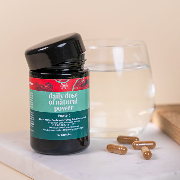 Cápsulas de Cogumelos Power 5 (Foodsporen)