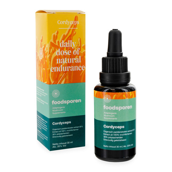 Tintura de cogumelo cordyceps (Foodsporen)