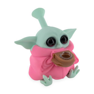 Bong de silicone Alien