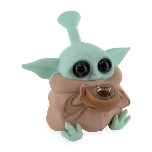 Bong de silicone Alien