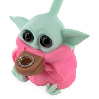 Bong de silicone Alien