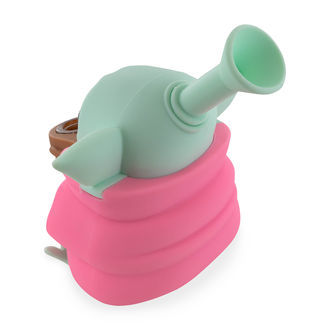 Bong de silicone Alien