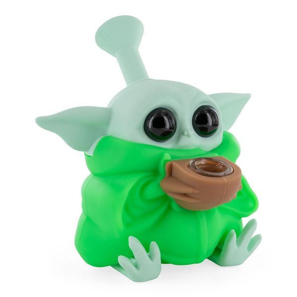 Bong de silicone Alien