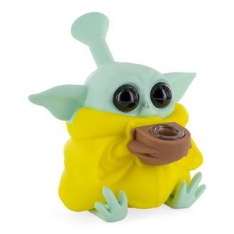 Bong de silicone Alien