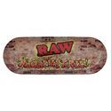 Tabuleiro metálico para enrolar em formato de prancha de skate (RAW)