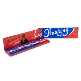 Smoking Blue King Size Papel de Enrolar