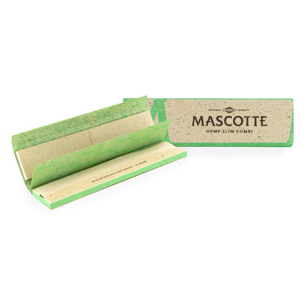 Mascotte Hemp Combi Slim Size Papel de enrolar + Filtros