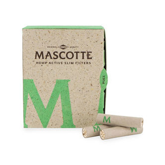 Mascotte Hemp Active Slim Filters (Embalagem de 34)