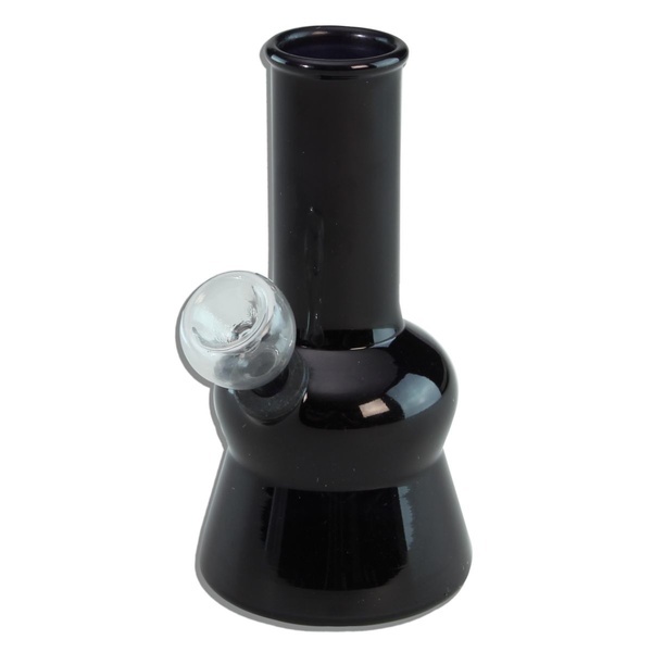 Mini bong de vidro transparente