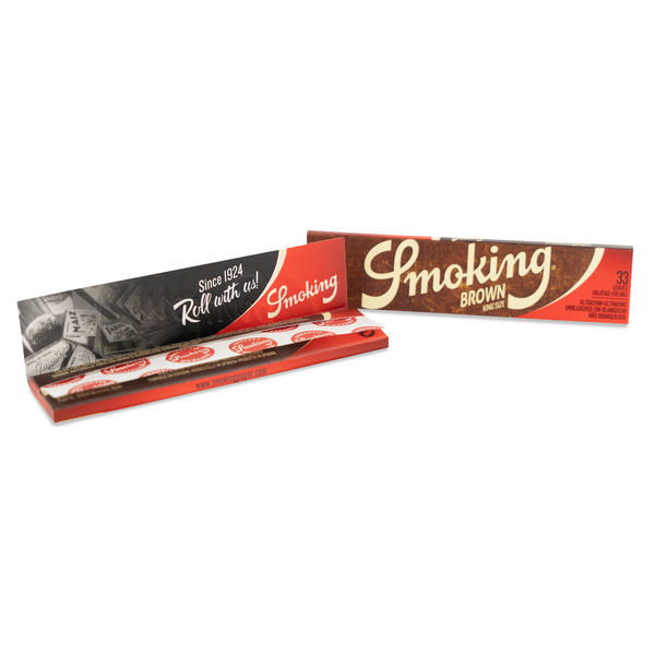 Smoking Brown King Size Papel de Enrolar