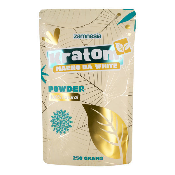 Pó de kratom - Maeng Da White (Zamnesia)