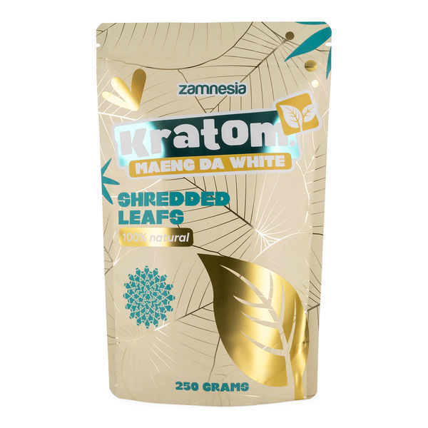 Kratom triturado - Maeng Da White (Zamnesia)
