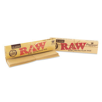 RAW Connoisseur Papel de Enrolar King Size + Filtros