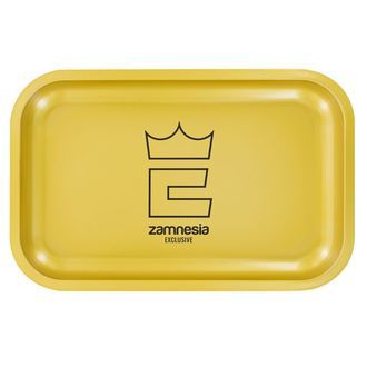 Tabuleiro metálico para enrolar, tamanho médio (exclusivo Zamnesia)