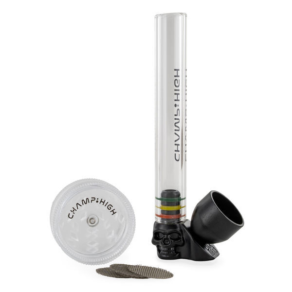 Pack de Cachimbo e Grinder (Champ High)