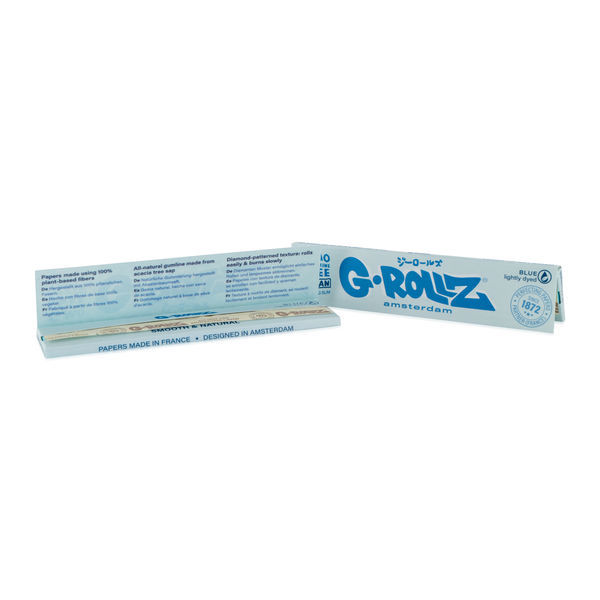 G-Rollz folhas de enrolar levemente tingidas King Size