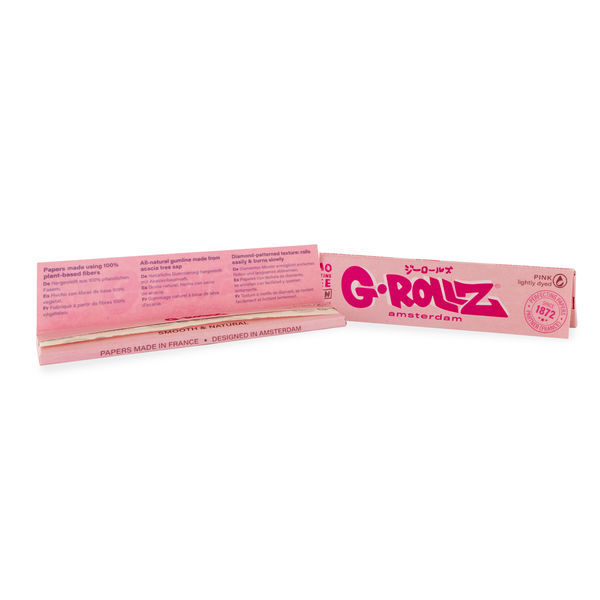 G-Rollz folhas de enrolar levemente tingidas King Size