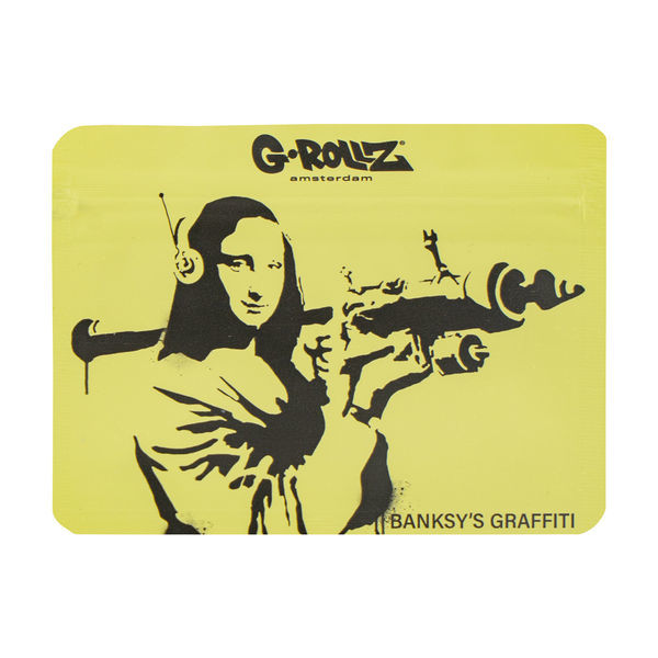 Sacos Ziplock à prova de odores 105 × 80mm (G-Rollz) 8 unidades