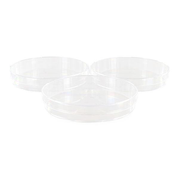 20 caixas de Petri de plástico estéreis (Greiner)