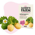 Sementes de Morango Silvestre - Yellow Cream (Fragaria vesca)