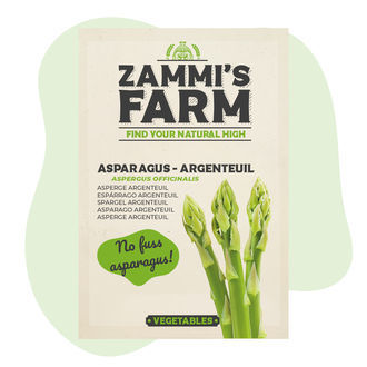 Sementes de Espargo 'Argenteuil' (Asparagus officinalis)