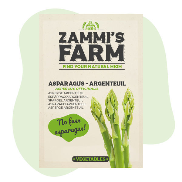 Sementes de Espargo 'Argenteuil' (Asparagus officinalis)