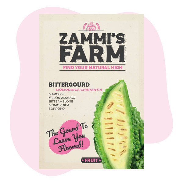 Sementes de melão-amargo (Momordica charantia)